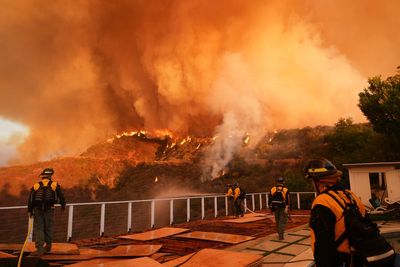 Study says climate change made conditions that fed California wildfires more likely, more intense