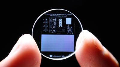 'Eternal' 5D memory crystal capable of storing 360 TB of data for billions of years now holds a full human genome