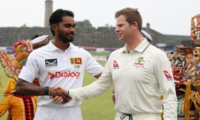 Sri Lanka v Australia: first men’s cricket Test, day one – as it happened