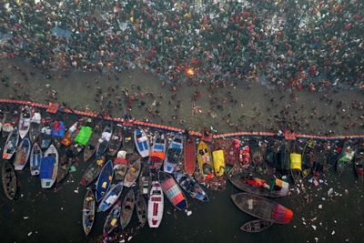 In pictures: What is the Maha Kumbh Mela and why does it attract millions of Hindus?