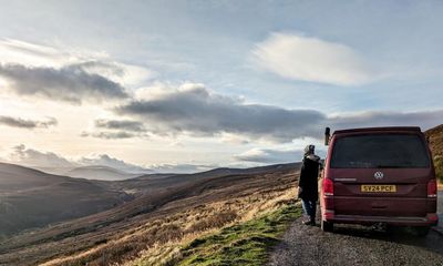 My winter campervan adventure in the Cairngorms, Scotland