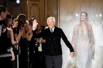 Armani Privé celebrates 20 years with a shimmering show in Paris