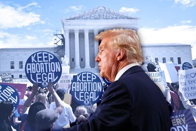 Trump on abortion is "complete chaos"