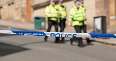 Glasgow street taped off by police after woman dies suddenly