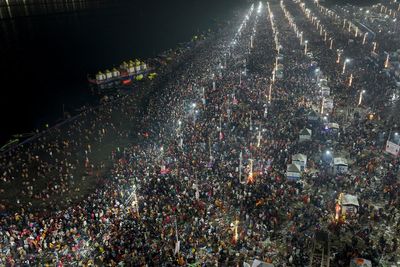 India's Maha Kumbh festival, the world's largest religious gathering, by the numbers