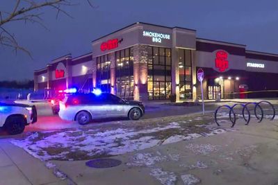 Shooter kills at least two people and wounds two officers at Indiana grocery store