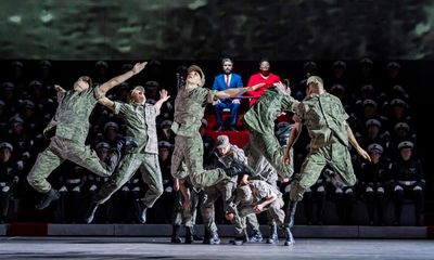 Aida review – parades and totalitarianism rather than pyramids and triumphal marches