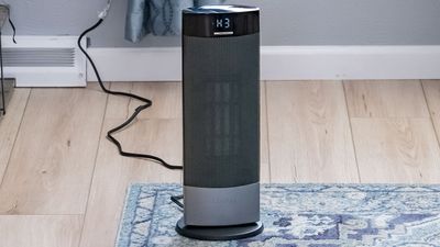 I tested this small tower heater, and now my home office is always toasty