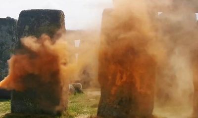 Two people deny charges of damaging Stonehenge during Just Stop Oil protest