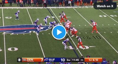 This video of Broncos WRs dropping passes vs. Bills is brutal