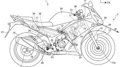 Does Honda’s Motorcycle Patent Describe an Anti-Fall Device?