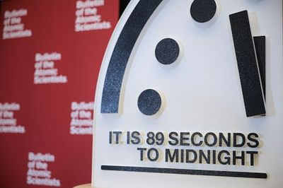 The Doomsday Clock Moves Closer to Midnight Than Ever Before