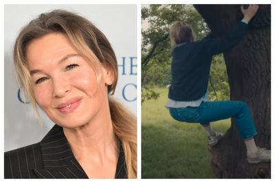 Renée Zellweger's harness breaks during risky stunt for Bridget Jones film