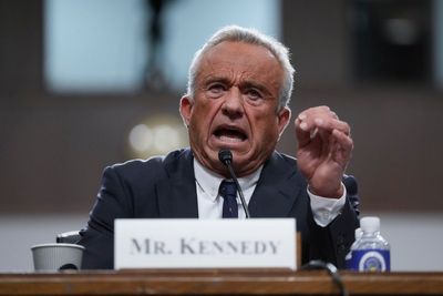 Watch: Protester interrupts RFK Jr opening statement at Senate confirmation after he claims ‘I am not anti-vaccine’