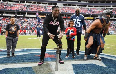 Titans great Chris Johnson blazing new trail at the Senior Bowl