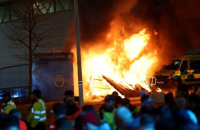 Man City: Merchandise stand catches fire outside Etihad Stadium ahead of Champions League tie