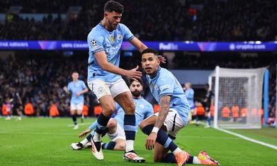 Manchester City survive Brugge scare to set up Bayern Munich or Real Madrid tie