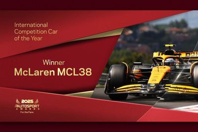 McLaren MCL38 wins Autosport’s International Competition Car of the Year