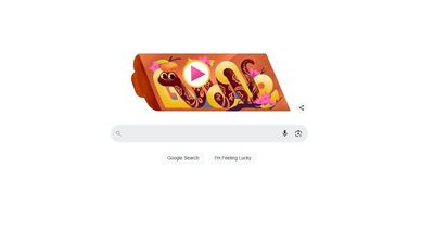 Google slips into the Year of the Snake with a colorful Lunar New Year Doodle