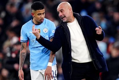 Pep Guardiola: Savinho’s spark changed game as Manchester City reach play-offs