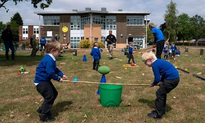 Some children starting school ‘unable to climb staircase’, finds England and Wales teacher survey