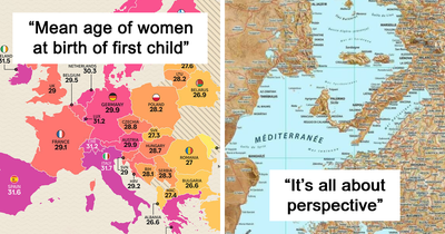 30 Maps To Expand Your Knowledge Of The World With Random Facts (New Pics)