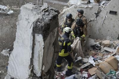 Russian Drone Attack Kills Four In Ukrainian Apartment Building