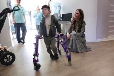 Kate named children’s hospice patron as she makes first visit