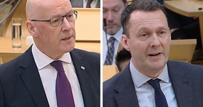 John Swinney tears into 'stupid ideas' of Conservatives at fiery FMQs