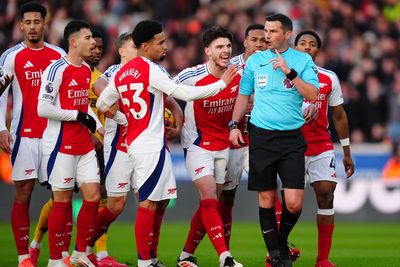 Arsenal charged by FA over reaction to Myles Lewis-Skelly red card