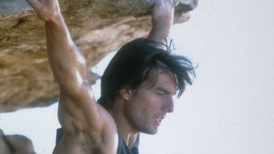 I was transfixed by Tom Cruise's hair rewatching Mission: Impossible 2