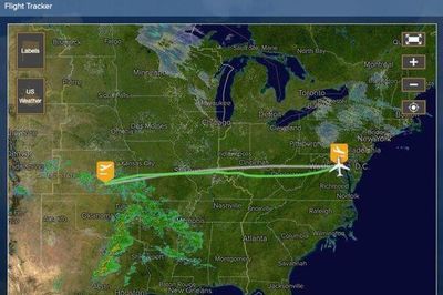 Flight map shows route of American Airlines plane before deadly crash in Washington DC