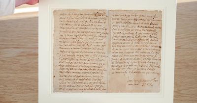 Letter written by Mary Queen of Scots hours before her execution to go on display