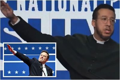 Michigan Priest Removed From Position After Mimicking Elon Musk's Nazi Salute at Pro-Life Event