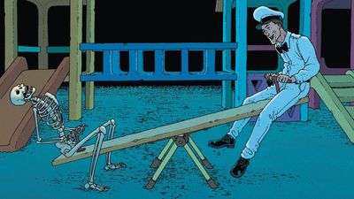 Grant Morrison, Matt Fraction, and Zoe Thorogood's tales chill in Ice Cream Man's One-Page Horror Stories special