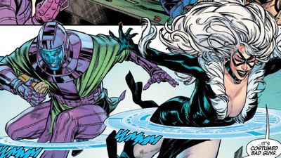 Black Cat and Kang team up to steal from Earth's Mightiest Heroes in Avengers #23 preview