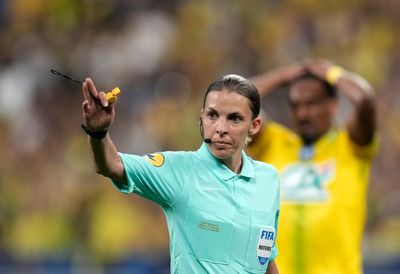 AP Interview: Trailblazing referee Frappart wants to help more women take the whistle