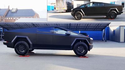 See The Tesla Cybertruck’s AWD System Try Its Best On Rollers