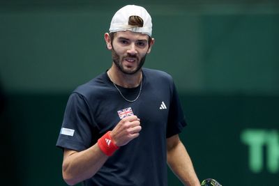 Jacob Fearnley shines on Davis Cup debut as Great Britain level Japan tie