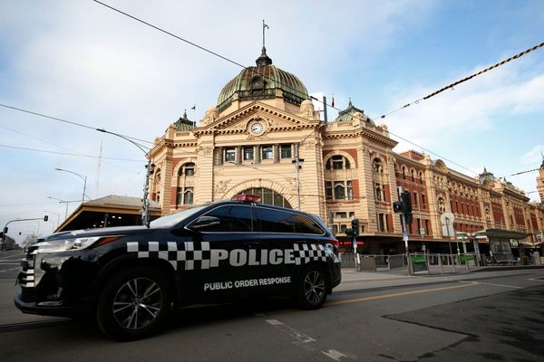 Police charge man suspected of leaving 'Pam the bird' graffiti on Melbourne landmarks