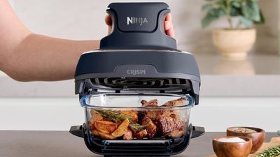 People are ditching their nonstick air fryers for the glass Ninja Crispi — here's why