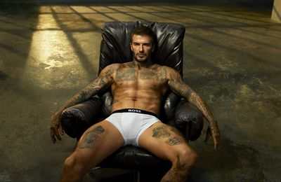 Victoria Beckham cheekily hails David Beckham her 'boss' as she celebrates his underwear campaign