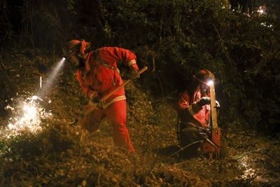 Why incarcerated workers play a key role in fighting California’s fires