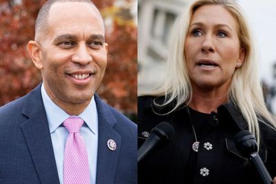 Marjorie Taylor Greene Demands House Minority Leader Hakeem Jeffries Apologize for Call to Fight Trump's Agenda