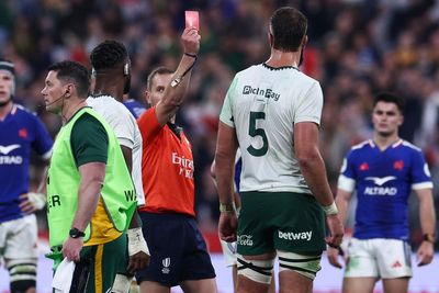 Lood de Jager red card: Why was the South Africa lock sent off against France?