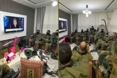 Israeli Soldiers Recorded Themselves Watching TV in West Bank Home After Reportedly Removing the Palestinian Owners: 'Shame'