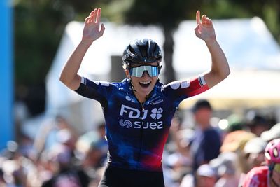 Ally Wollaston wins Cadel Evans Great Ocean Road Race