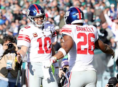 Eli Manning rooting for ‘dear friend’ Saquon Barkley to win Super Bowl