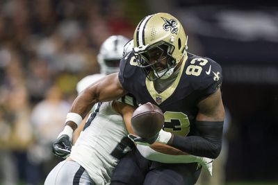 PFF shockingly lists Saints veteran as best TE in free agency