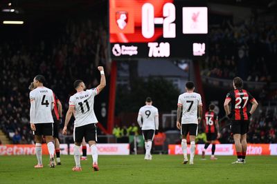 Bournemouth vs Liverpool as it happened: Mohamed Salah double sends Reds nine points clear in Premier League